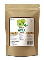 Just Jaivik 100% Organic Amla Powder - Certified Organic by OneCert Asia, 227 gms / 1/2 LB Pound / 08 Oz - Indian Gooseberry - Emblica Officinalis - (AN USDA Organic Certified Herb)