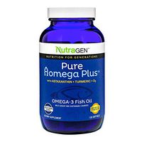 Nutragen - Pure A Omega Plus, Omega 3, Fish Oil (120 Softgel Capsules)