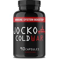Jocko Cold War Immune System Support - Vitamin C, D3, Zinc, Garlic Extract - Gluten-Free, Non-GMO, Natural Ingredients - 30 Day Boost