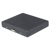 Solid Brass Sand Black Metal Cigarette Case Box Holder for 20 Regular Cigarettes