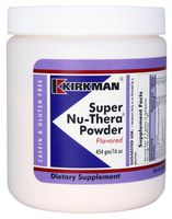 Kirkman Super Nu-Thera Powder - New, Improved Formula || 454 gm/16 oz Powder || Provides high Vitamin B-6/magnesium and Vitamins. || Gluten and Casein Free