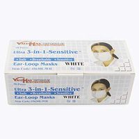 50 PCS ValuMax Extra-Safe Earloop Pleated 𝐌𝐀𝐒𝐊𝐒 (Purple) (White)