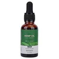 Hemp-seed Essential Oil - Edible Hemp-seed Essential Oil Pain Relief Sleep Improvement Oil (Size : 30ml/1000mg)