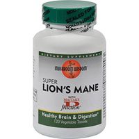 Maitake Products, Mushroom Wisdom Super Lion's Mane - 120 vcaps