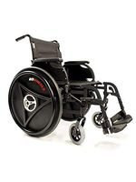 Rowheels Revolution 1.0 Wheelchair (Black, 18)