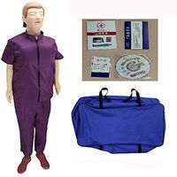 TZYY CPR Training Manikin, Vivid Full-Body First Aid Manikin for Artificial Respiration Chest Compressions Pupil Contrast