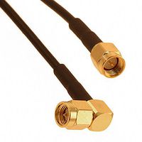 36.0 inch (914.4mm) RG-174 SMA Male Plug to SMA Male Plug, Right Angle Coaxial RF Cable 50 Ohm Ships fast from United States!