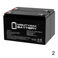 Mighty Max Battery 6V 12AH F2 Replacement Battery for Tripp Lite OMNISM1000USB - 2 Pack Brand Product