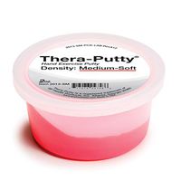 Graham-Field Lumex Thera-Putty for Exercise and Hand Therapy, Soft-Medium, Red, 2 oz, 2013-SM