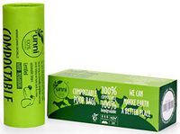UNNI 100% Compostable Dog Poop Bags, Extra Thick Pet Waste Bags, 300 Bags on a Single Roll, 9x13 Inches, Earth Friendly Highest ASTM D6400, Europe OK Compost Home and Seedling Certified,San Francisco