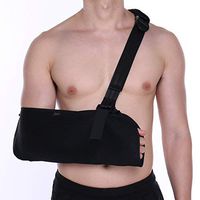KIWI RATA Arm Sling Shoulder Support Belt with Off The Neck Strap Fully Adjustible Rotator Cuff & Shoulder Immobilizer Arm Supports for Dislocation, Sprain, Strain and Pain Recovery One Size Fits All