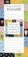 Printwick"Things I Should Be Able to Remember" Note Pad