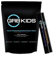 BEpic - GR8 Kids - Flavor-Packed Nutritional Power Sticks - Fruity Blast and Rockin' Raspberry (30 Day Supply - 30 Stick Packs)