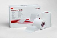 Direct 7775144 PT# 1534-1 Tape Transpore Surgical 1" x10yd Paper White 12/Bx