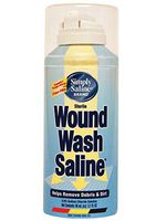 Simply Saline Wound Wash 3 Ounce Spray Can, 02260008553 - Sold by: Pack of ONE