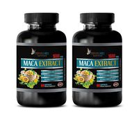 Performance Supplements for Athletes - Boost Muscle Health and Energy - MACA Extract 1600 MG - Boost Energy and Endurance - maca Root Extract Capsules - 2 Bottles 120 Capsules