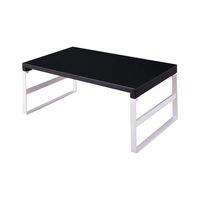 LIHIT LAB Desktop Stand, 9.8 x 15.4 x 6.3 inches, Black