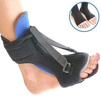 Plantar Fasciitis Night Splint + Bonus Compression Sleeves -Plantar Fasciitis Brace, Night Splints for Plantar Fasciitis Women and Men - Plantar Fasciitis Support Brace, Dorsal Night Splint (Large)