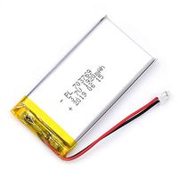 AKZYTUE 3.7V 1920mAh 703769 Lipo Battery Rechargeable Lithium Polymer ion Battery Pack with JST Connector