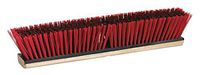 M2 Professional 14 Inch Garage/Warehouse Heavy Duty Push Broom Head with Hardwood Block - Medium/Coarse Sweep (Case of 12)