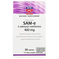 Rite Aid Dietary Supplement SAM-e S-adenosyl-methionine, 400 mg - 30 ct