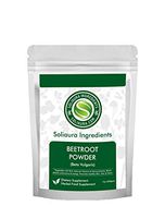 Organically Grown Beet Root Powder | Beta Vulgaris |7 Oz (200 gm) | Supports Supply of Natural Vitamins - by Soliaura Ingredients
