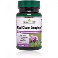 Natures Aid Red Clover Complex, Sage, Siberian Ginseng & Liquorice 60 Tabs 2PK