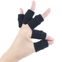 Eforstore 10 Pieces Finger Bandages Finger Guards Finger Sleeve Finger Protection Finger Finger Protection Sportswear Protector Basketball Ankle Protector