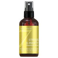 Seven Minerals Stress & Anxiety Magnesium Spray with Organic Blend of Lavender, Roman Chamomile, Clary Sage & Bergamot - 4 fl oz