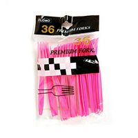 Hot Pink Premium Forks (FLOMO)
