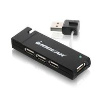 IOGEAR GUH285W6 4-port Hi-Speed USB 2.0 Hub 4PORT USB 2.0 HISPEED ADD FOUR HISPEED USB 2.0 PORTS IN SECONDS 4 x 4-pin Type A USB 2.0 USB - External