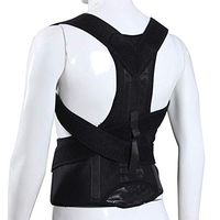 Adjustable Posture Corrector Anti-Humpback Correction Belt Shoulder Back Waist Brace Shoulder Back Stretch Belt for Spinal Alignment and Posture Support, BOSS LV,