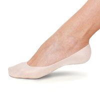 NatraCure Cushion All Gel Footies & Socks (1 Pair) - Helps Treat Blisters, Calluses, Foot & Heel Pain
