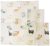 Bees Wax Wrap 3 Pack Cat, Reusable Eco Friendly, Organic Bee's Wax Plastic Wrap Alternative