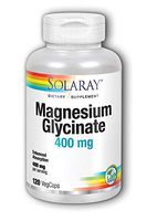 Magnesium Glycinate 400 mg Solaray 120 VCaps
