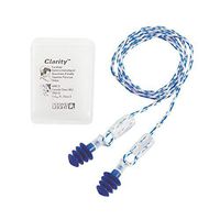 Howard Leight Multiple Use Clarity 4-Flange Blue Multi-Material Woven Corded ...
