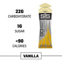 Science in Sport, SIS Isotonic Energy Gel, 22g of Fast Acting Carbs, Vanilla - 6 Pack