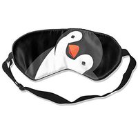 Alongwz Cute Penguin Eye Mask Comfortable Sleep/Travel/Relax Shading Cover Eyemask for Women Mens