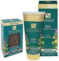 Dead Sea Minerals Anti Psoriasis set - Psor Soap + Pso skin Relief Cream