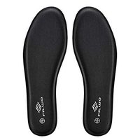 FILWO Memory Foam Insoles Men Comfy Soles Replacement, Walking Boot Insoles Inserts Sports Running Shoes Trainers Sneakers Working Shoes, Comfort Insoles Women Cushion Soles 1Pair (Black, US7.5=EU39)