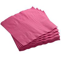 Exquisite 300 Pack of Luncheon Paper Napkins The 2 Ply Party Napkins are Highly Absorbent and Available in a Wide Range of Vibrant Colors - Cerise Napkins