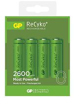 GP Batteries Battery. R6/AA, 4-pack 270AAHC, 201062 (270AAHC)