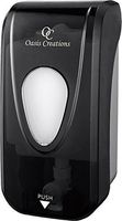 Soap Dispenser by Oasis Creations -Soap/Lotion-Wall Mount- 1000ml/33oz. Commercial Or Residential -Black Smoke