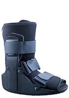 Mars Wellness Premium Polymer Low Top Cam Walker Fracture Ankle/Foot Stabilizer Boot - S - Updated Size Chart