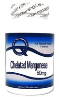 Chelated Manganese 50mg 100 Capsules ^GLS