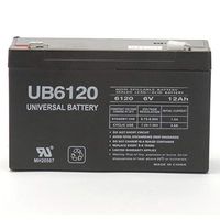 Universal Power Group 6V 12Ah F2 SLA Battery Replaces Feber Ferrari F430 6V Ride-On