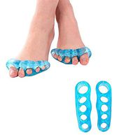 Kionme Five Foot Toe Hallux Valgus Toe Separator Bunion Corrector Toe Separators