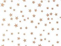 Christmas Print Cello Bags - Gold Stars 4x2x9" Cello Bags 1.2 mil (3 Packs; 100 Bags Per Pack) - WRAPS-C2BSG