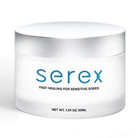 Serex Type 1 Cold Sores Cream, Natural Homeopathic Lysine with Zinc Formulation, Gentle and Natural Formula, Fast Relief Ointment for Red Sores, Itchy Lesions, and Skin Eruptions, Made in the USA