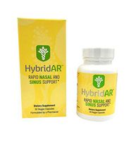 HybridAR Rapid Nasal and Sinus Support by Hybrid Remedies Pharmacist Formulated Natural Herbal Formula to Support Seasonal Allergies Works for Common Allergens Natural Allergy Remedy 30 Ct Capsules